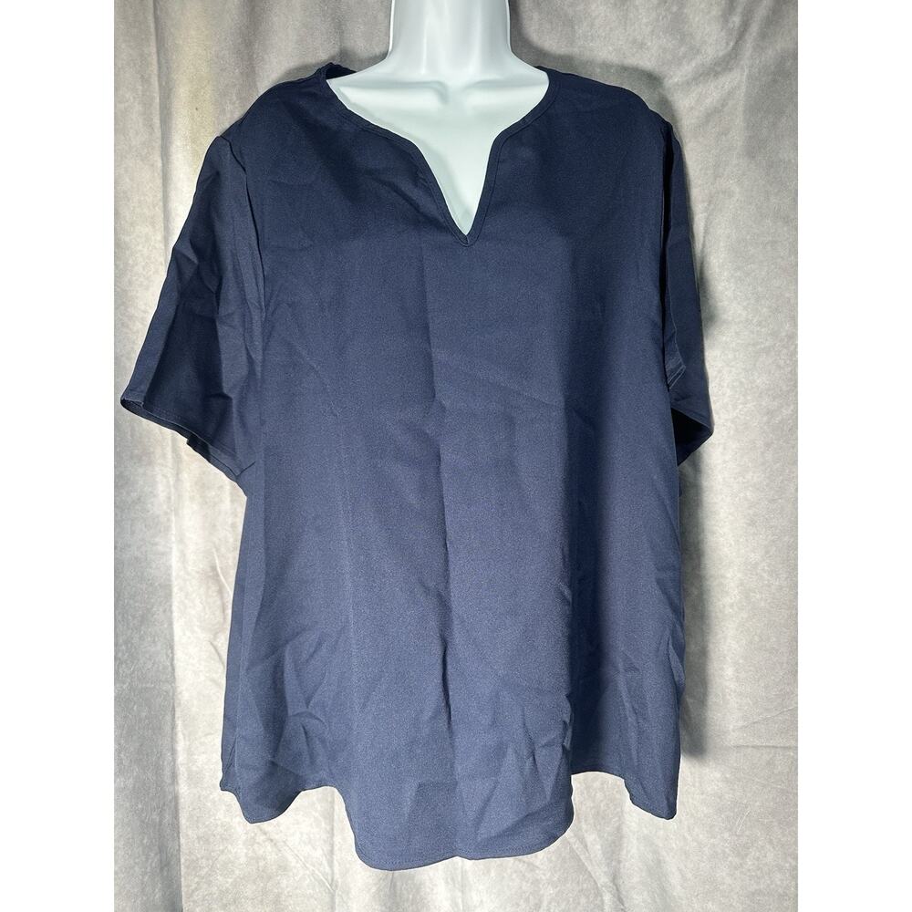 Womens Shein Blue Top Size Size 4XL